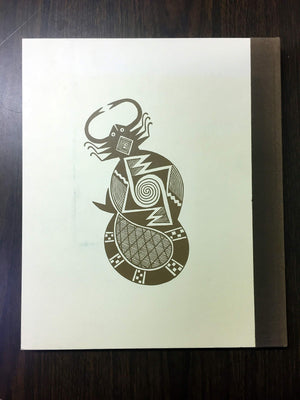 Designs from the Ancient Mimbrenos With Hopi Interpretation,Used