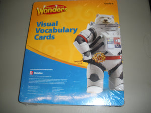 Reading Wonders, Grade 6, Visual Vocabulary Cards (ELEMENTARY CORE READING),Used