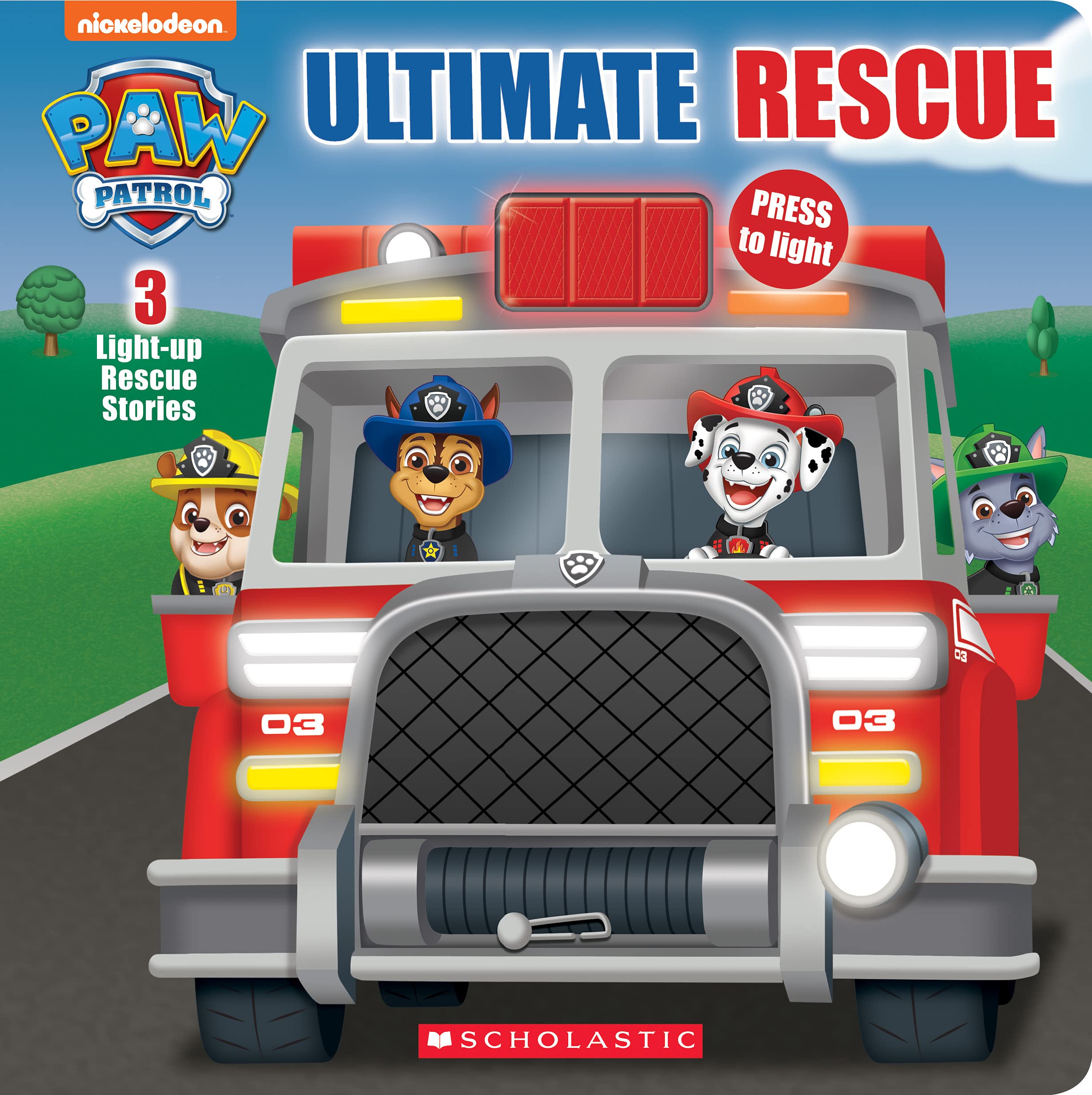 Ultimate Rescue (Paw Patrol Lightup Storybook) (Media Tiein),New