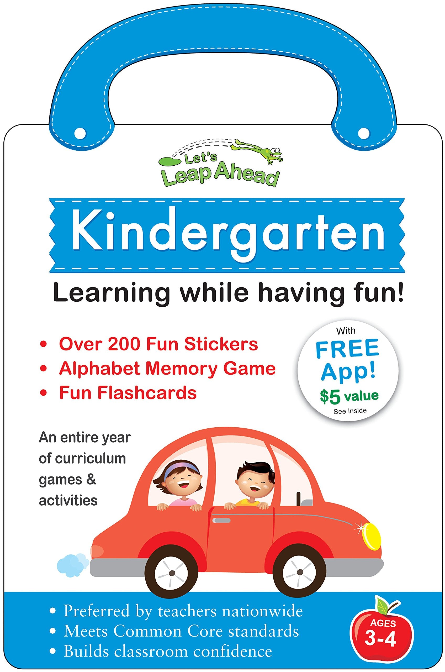 Let's Leap Ahead: Kindergarten Learning While Having Fun!,Used