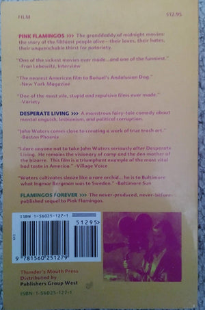 Trash Trio: Pink Flamingos, Desperate Living and Flamingos Forever,Used