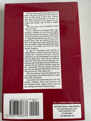 Angela Davis: An Autobiography,New