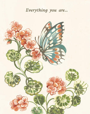 Love Muchly Greeting Cards: Birthday  Everything You Are (Pack Of 6)