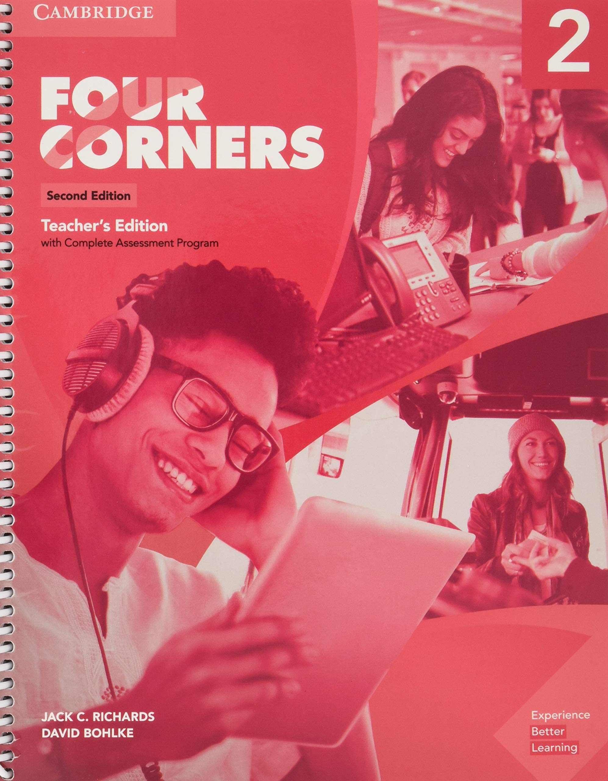 Four Corners Level 2 Teachers Edition with Complete Assessment Program,Used