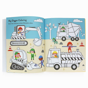Busy Builders: Puzzle Activities (Press Out and Play Puzzle Activity Book),Used