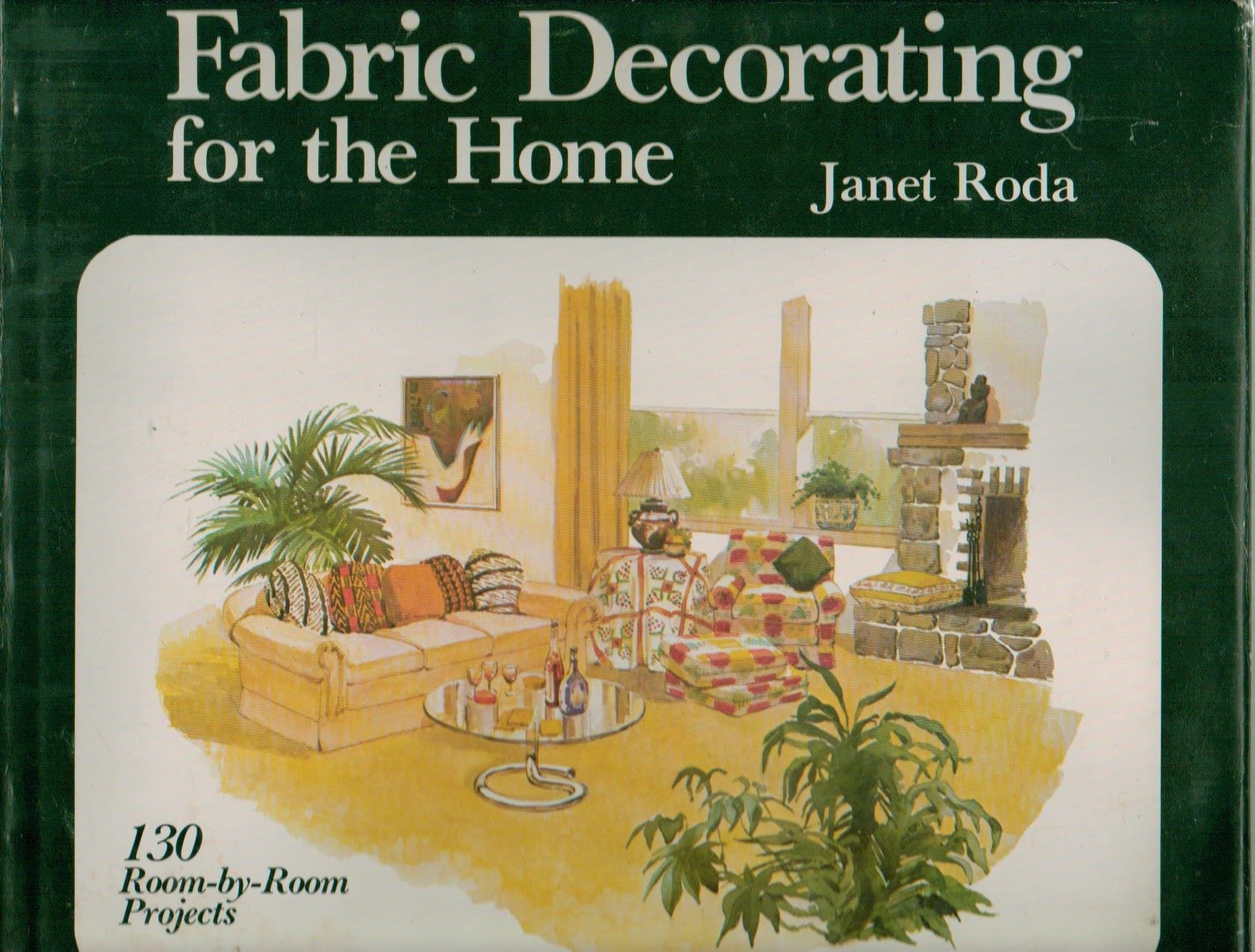 Fabric decorating for the home,Used
