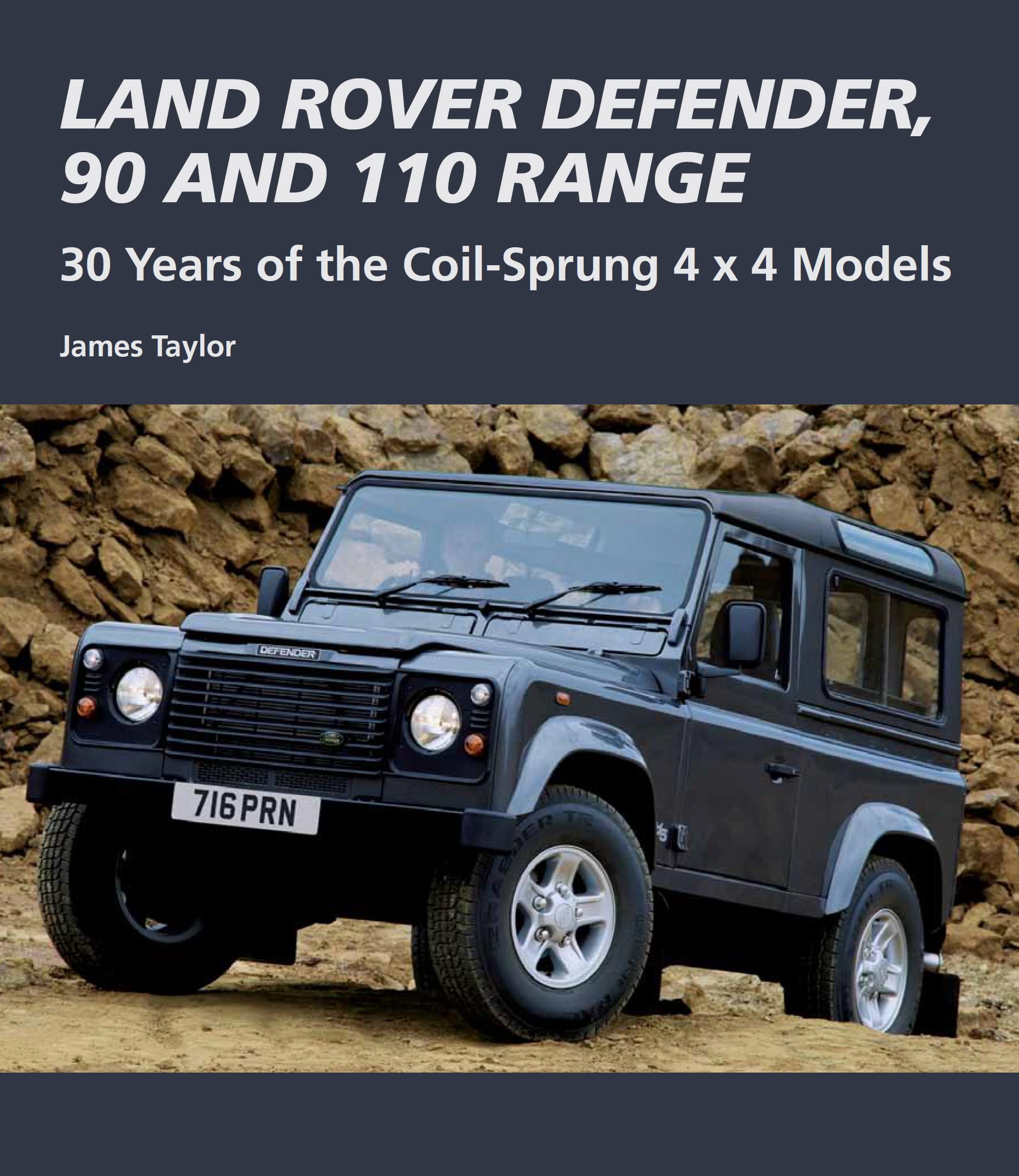 Land Rover Defender, 90 and 110 Range: 30 Years of the CoilSprung 4 x 4 Models (Crowood Autoclassics),Used