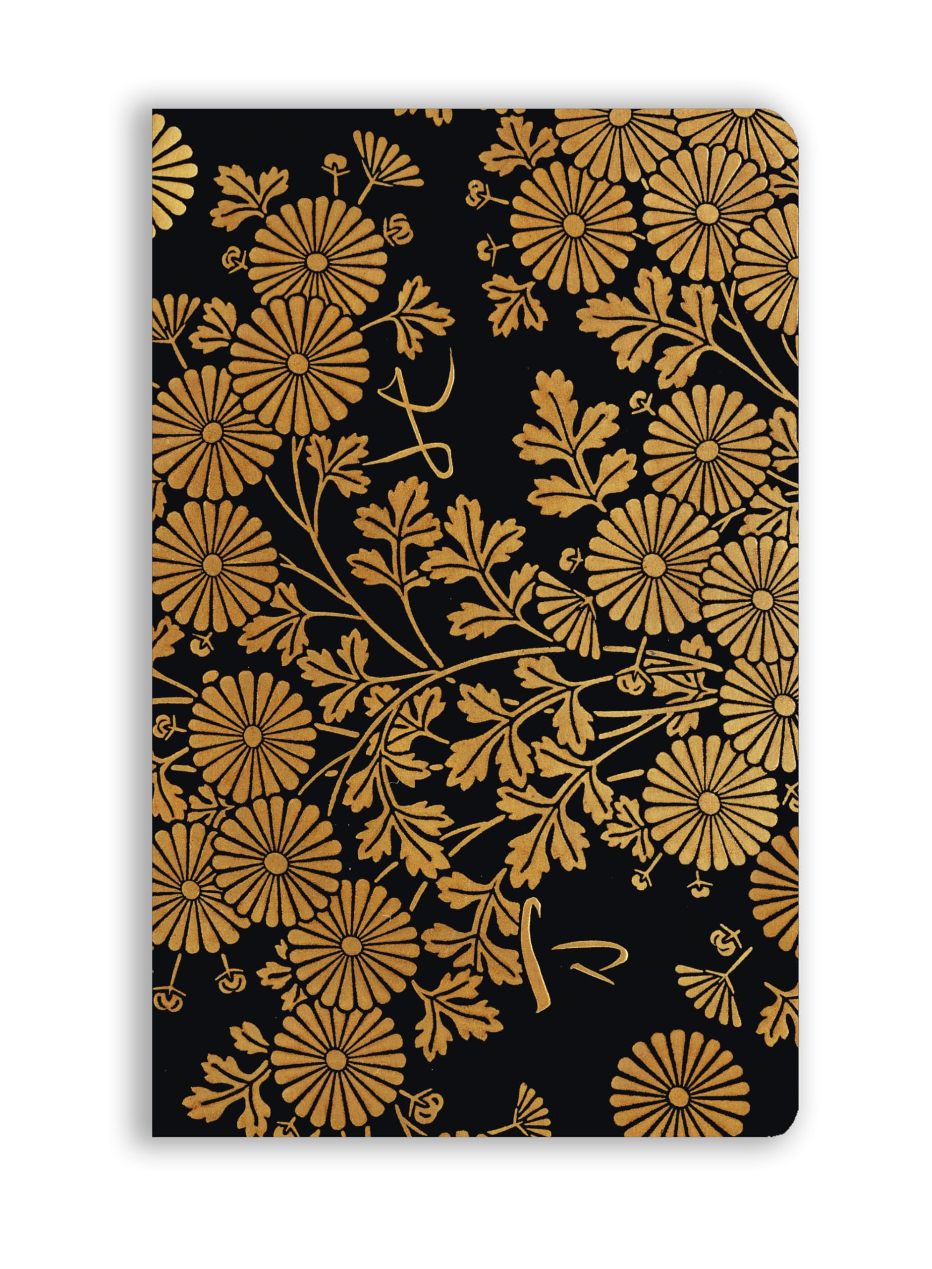 Uematsu Hobi: Box Decorated with Chrysanthemums (Soft Touch Journal) (Flame Tree Soft Touch Journals),New