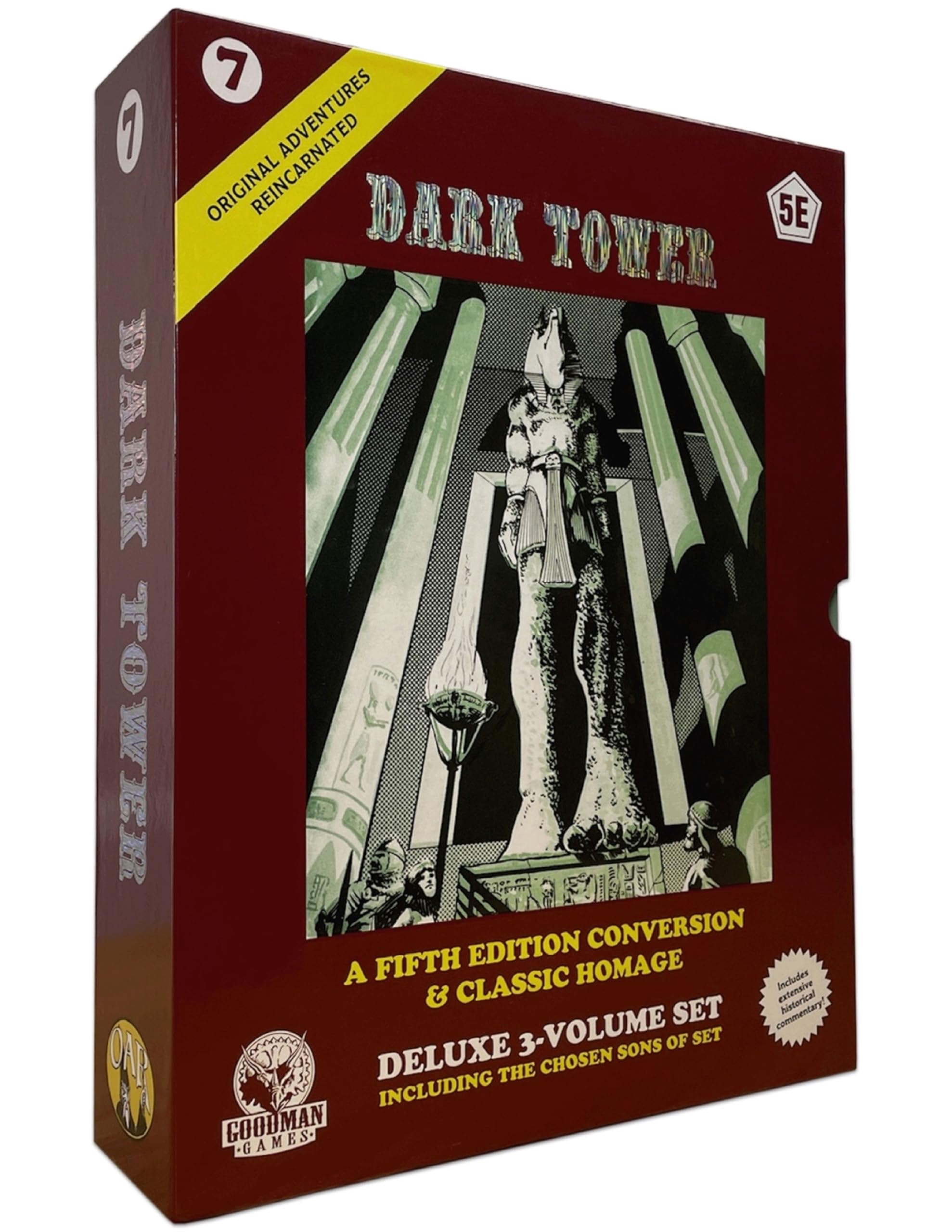 D&D 5E: Original Adventures Reincarnated #7: Dark Tower (D&D 5E ORIGINAL ADV REINCARNATED HC),Used