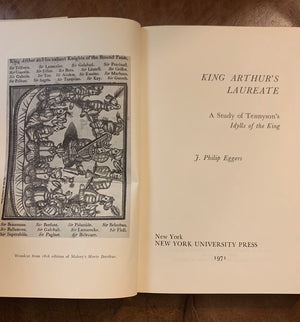 King Arthur's Laureate: A Study of Tennyson's Idylls of the King,Used