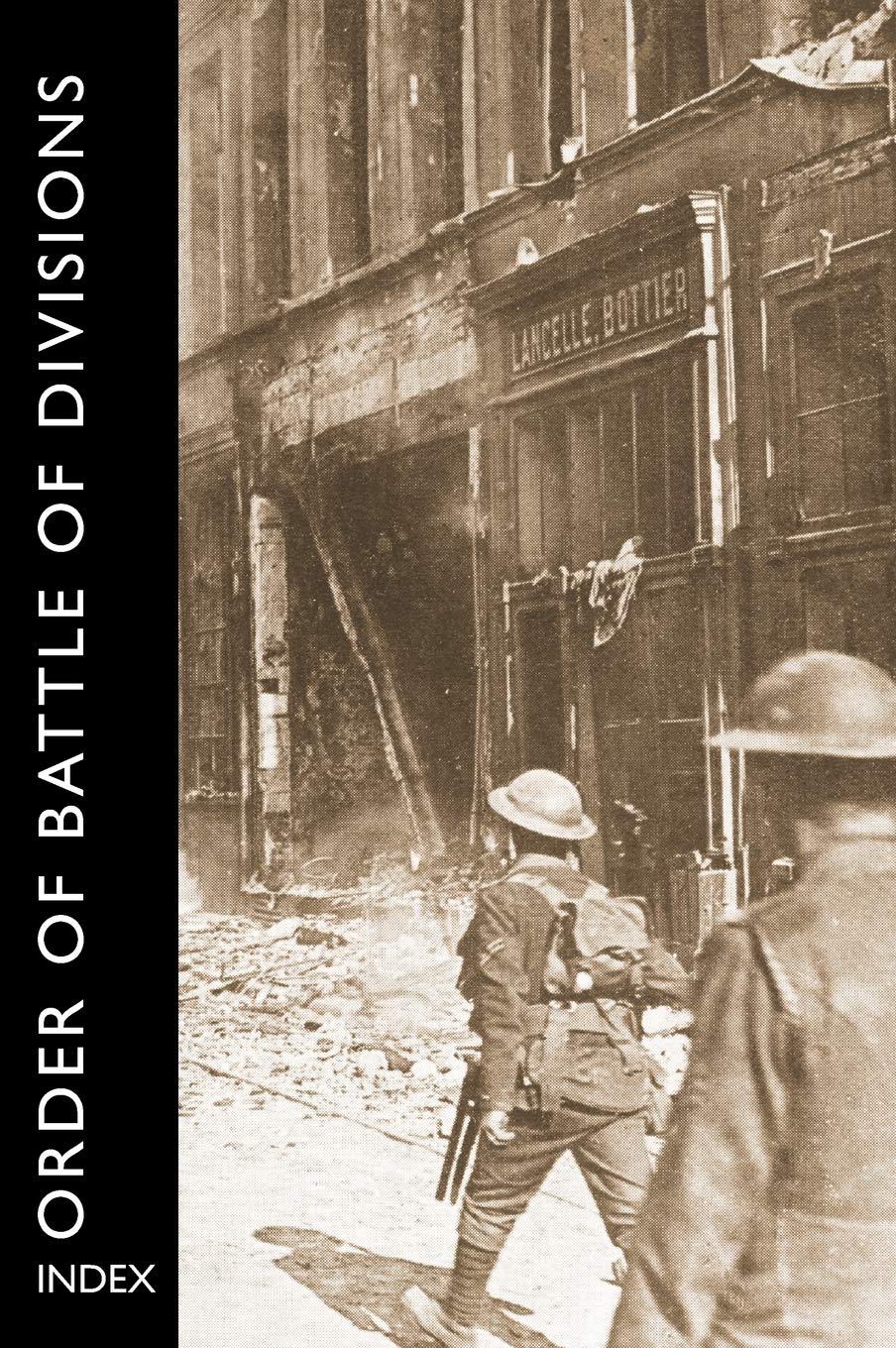 Order Of Battle Of Divisions, Index,Used