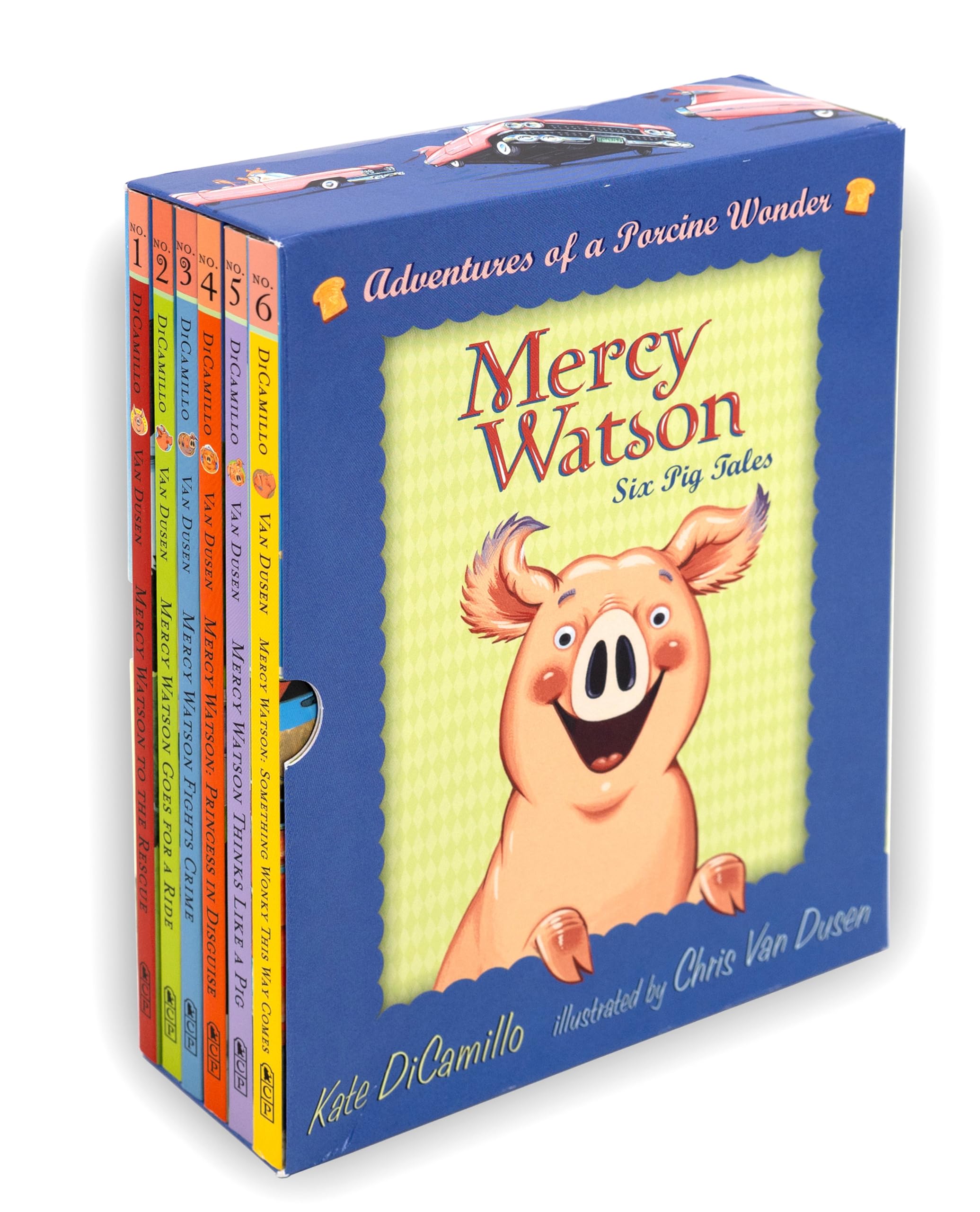 Mercy Watson Boxed Set: Adventures Of A Porcine Wonder: Books 16,Used
