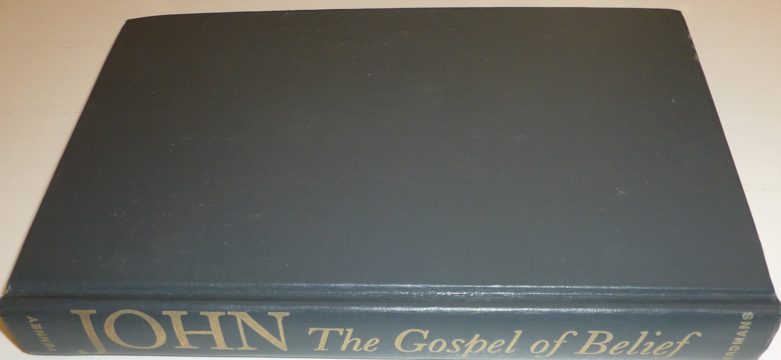 John: The Gospel of Belief: An Analytic Study of the Text,Used