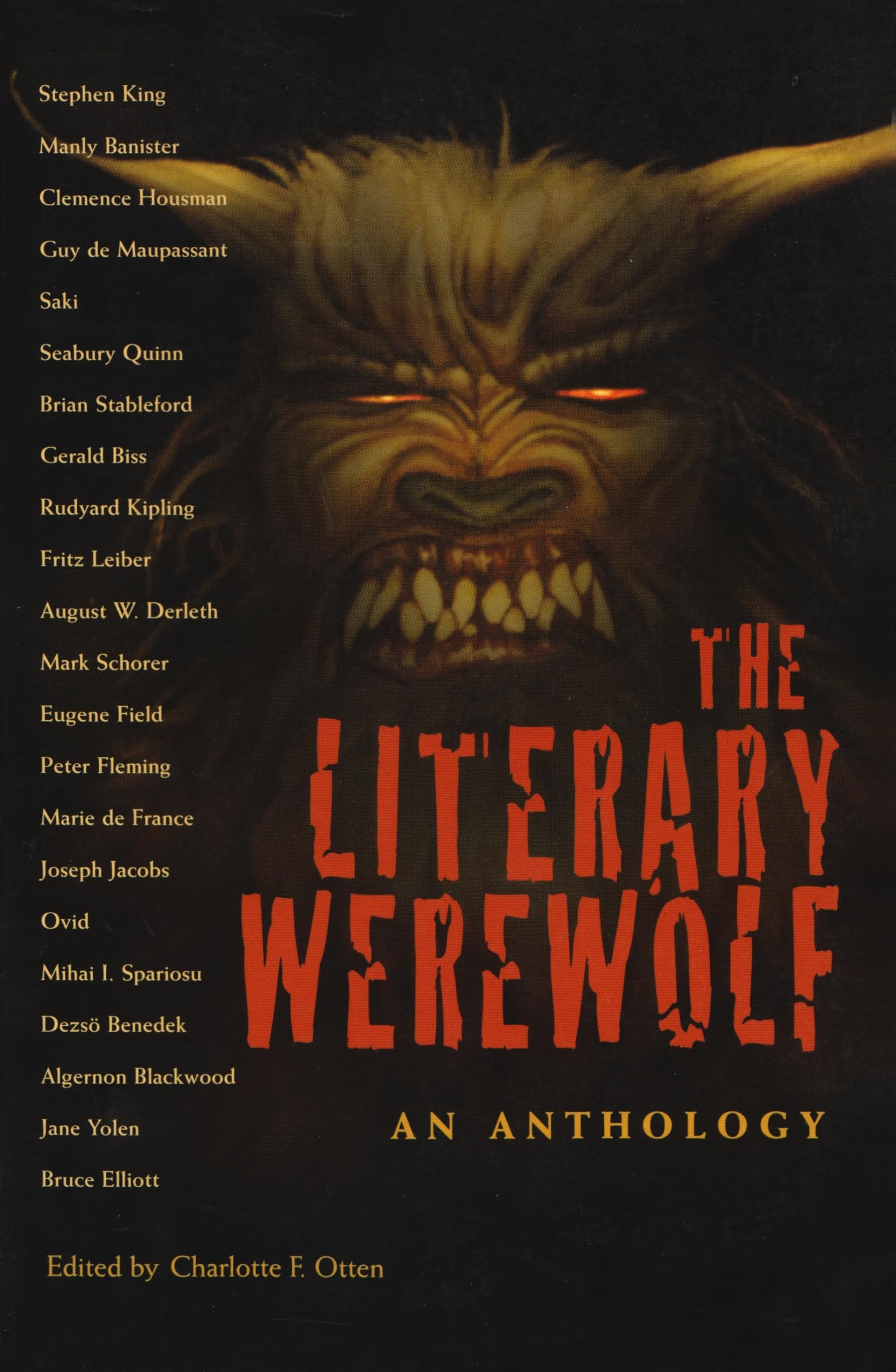 The Literary Werewolf: An Anthology,Used
