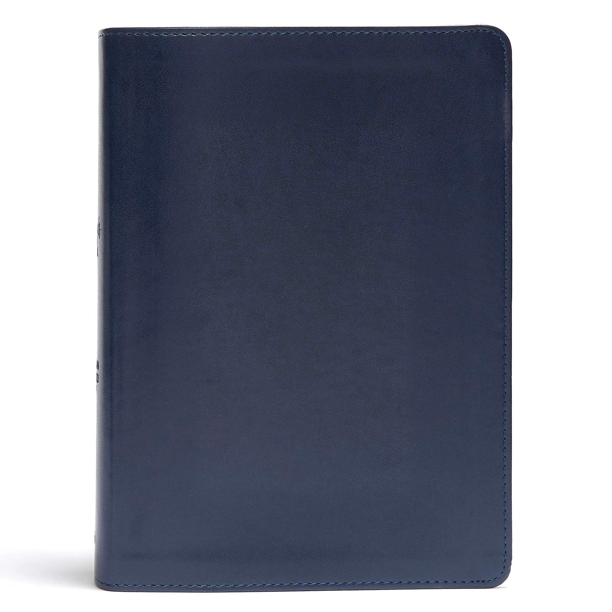 CSB She Reads Truth Bible, Navy LeatherTouch, Indexed, Black Letter, FullColor Design, Wide Margins, Notetaking Space, Devotion