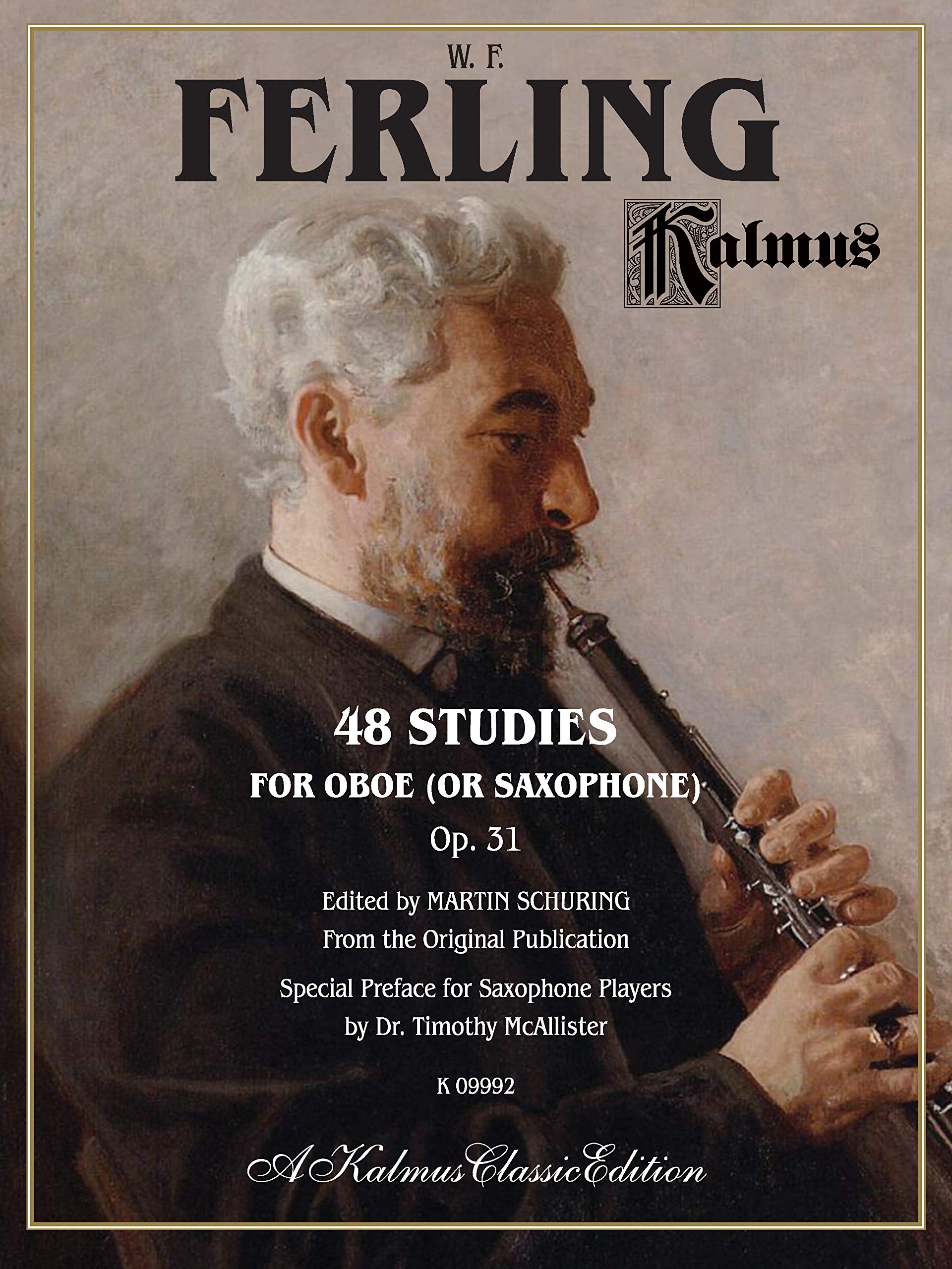 48 Studies For Oboe (Or Saxophone) (Kalmus Edition),Used