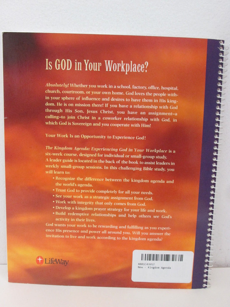 Kingdom Agenda,Used