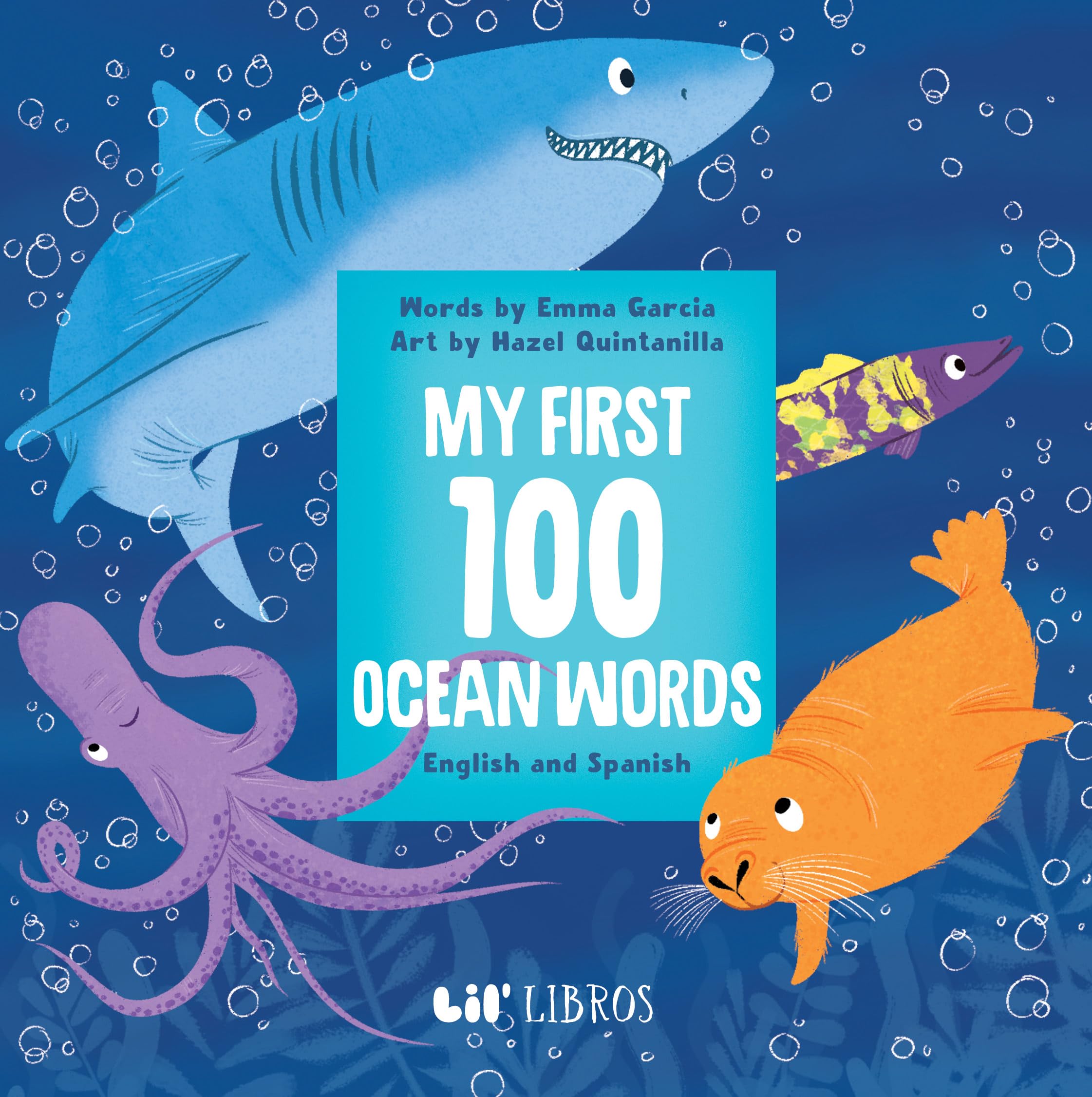 My First 100 Ocean Words in English and Spanish (English and Spanish Edition),New