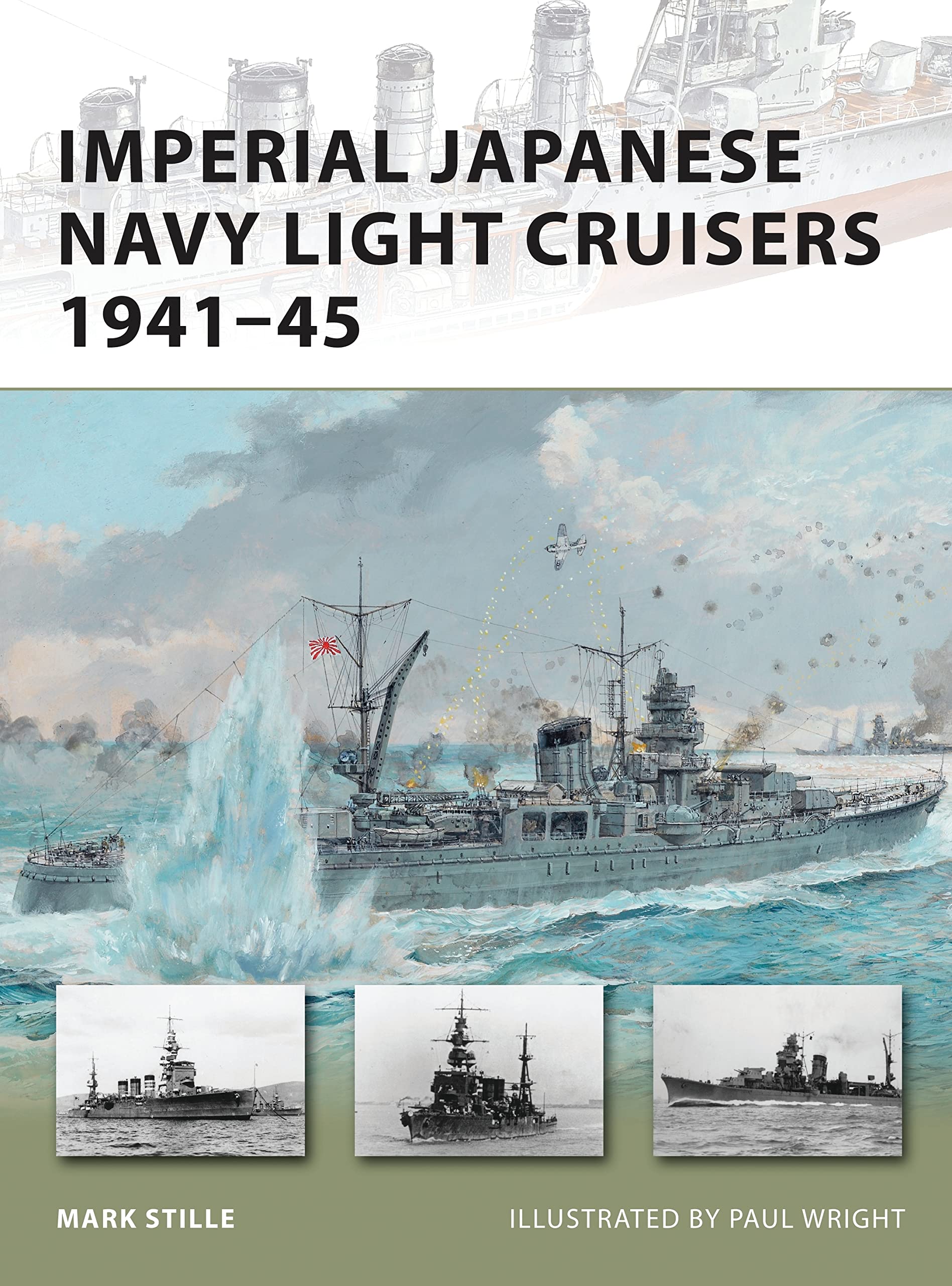 Imperial Japanese Navy Light Cruisers 194145 (New Vanguard, 187),Used