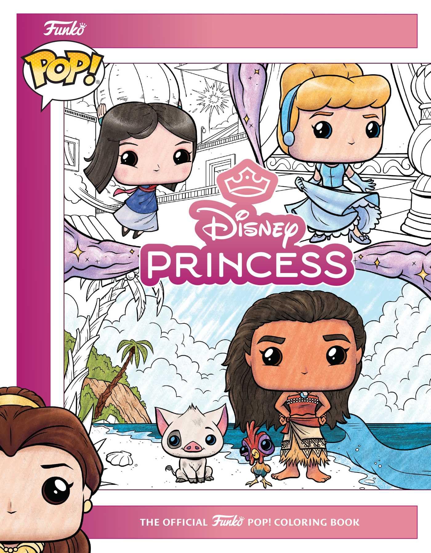 Disney Princess: The Official Funko Pop! Coloring Book