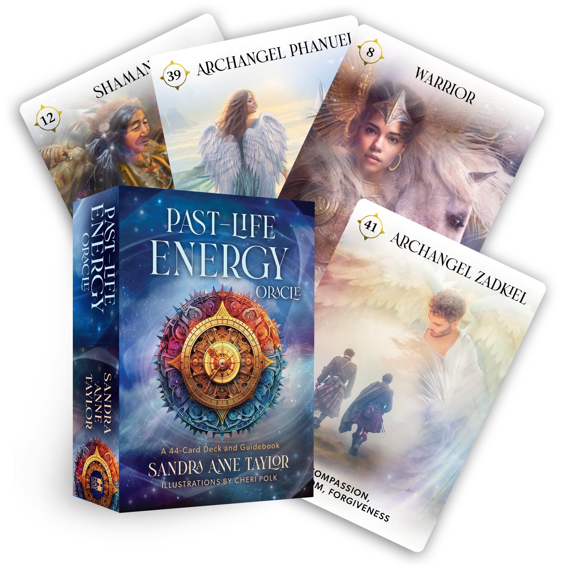 Pastlife Energy Oracle: A 44Card Deck And Guidebook,New