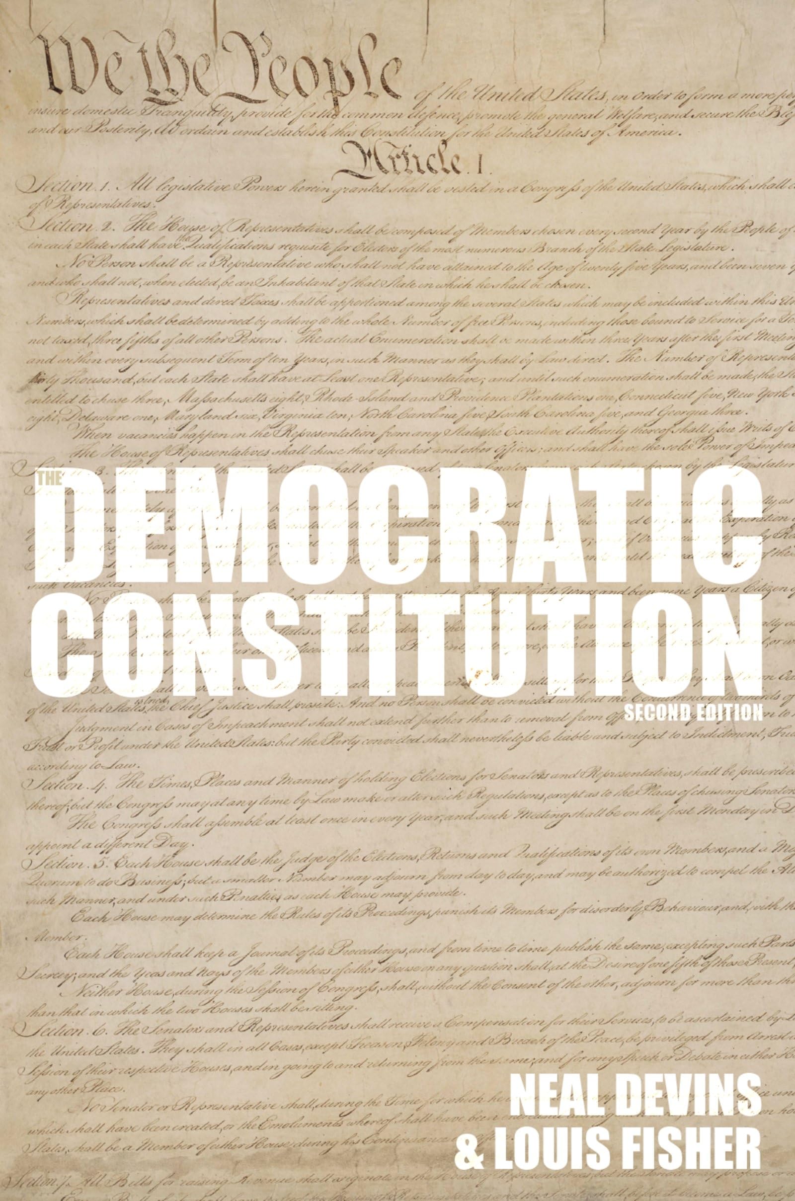 DEMOCRATIC CONSTITUTION 2E P,Used