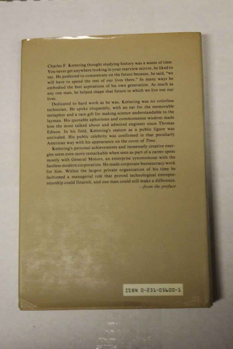 Boss Kettering: Wizard of General Motors,Used