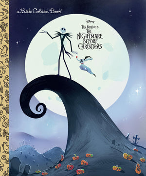 Tim Burton's The Nightmare Before Christmas (Disney) (Little Golden Book),New