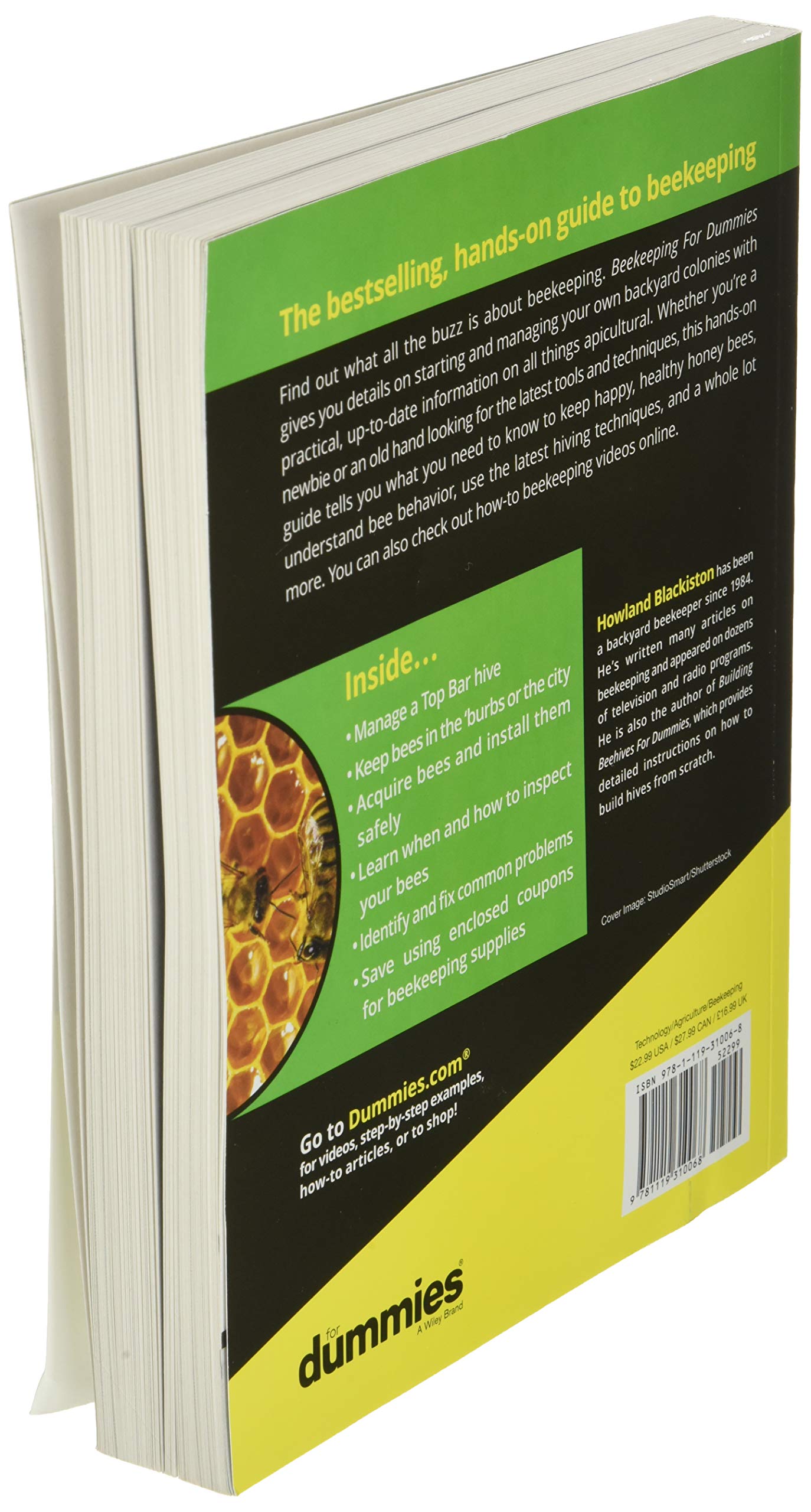 Beekeeping for Dummies (For Dummies (Pets)),Used