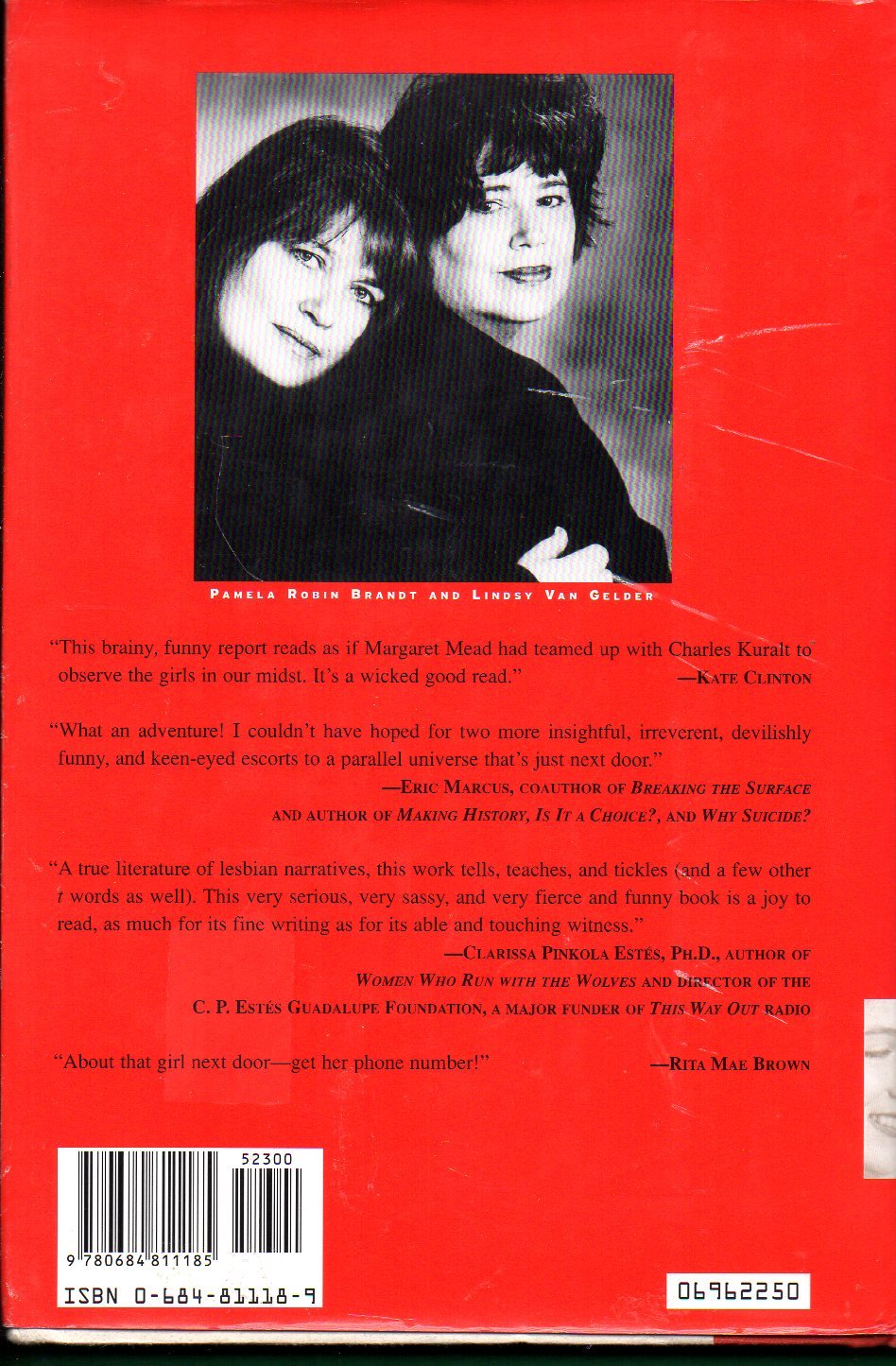 GIRLS NEXT DOOR: Into the Heart of Lesbian America,Used