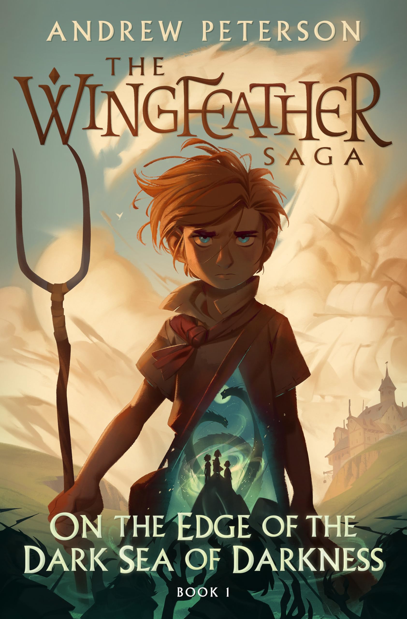 On the Edge of the Dark Sea of Darkness: The Wingfeather Saga Book 1,Used