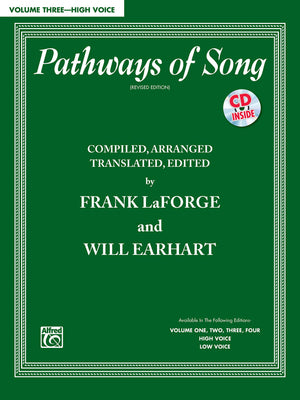 Pathways of Song, Vol 3: High Voice, Book & CD (Pathways of Song Series, Vol 3),New