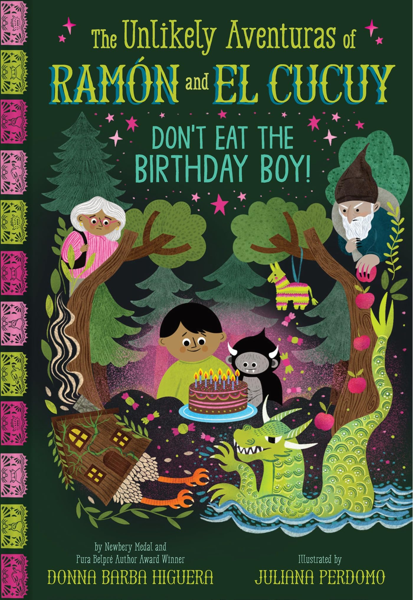 DonT Eat The Birthday Boy! (The Unlikely Aventuras Of Ramn And El Cucuy Book #2): An Illustrated Chapter Book (Volume 2)