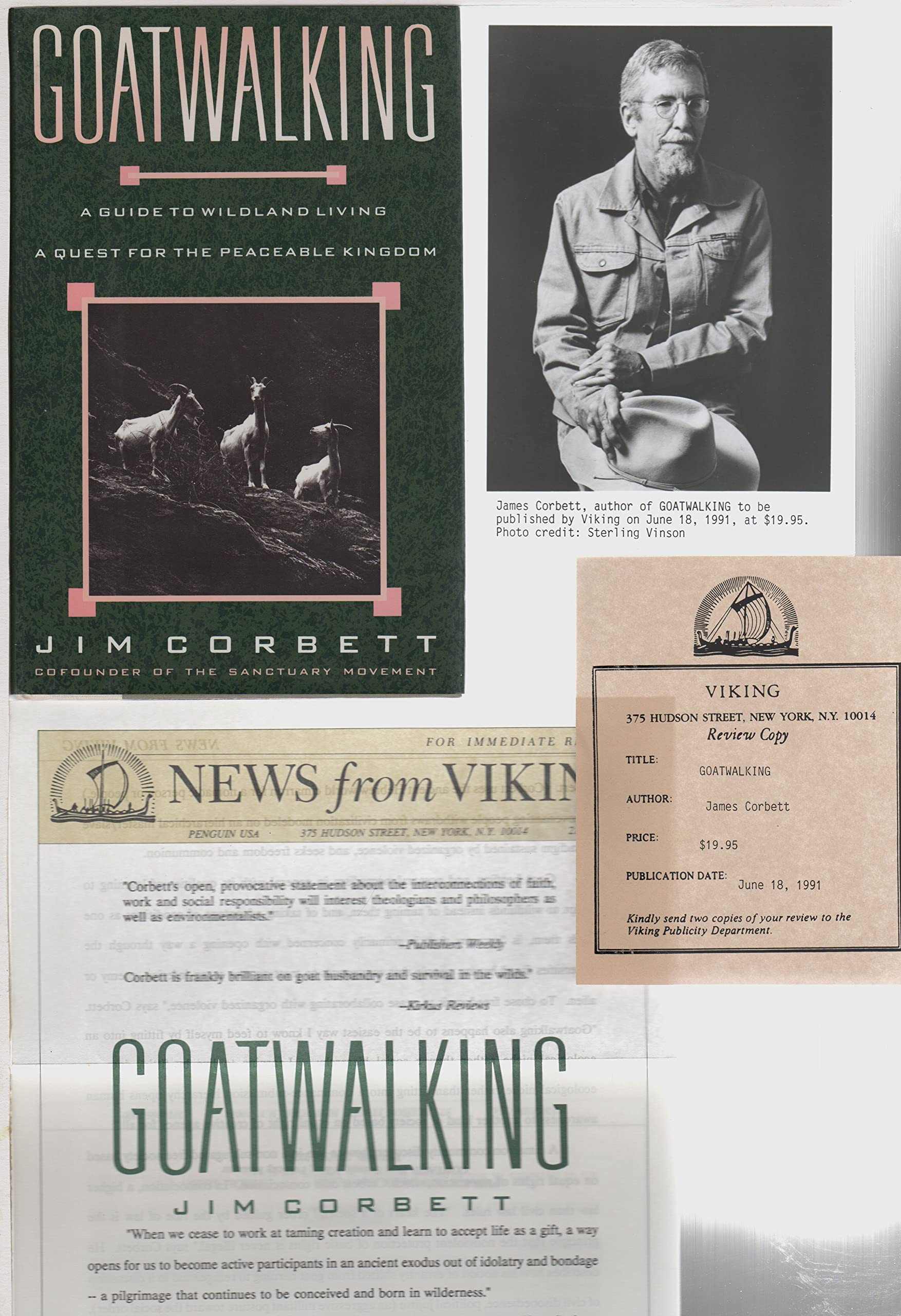 Goatwalking: A Guide To Wildland Living