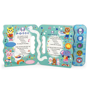 Everybody Potties  Songs To Help You Go! 5Button Song Children'S Board Book, Potty Training (Early Bird Song Books)
