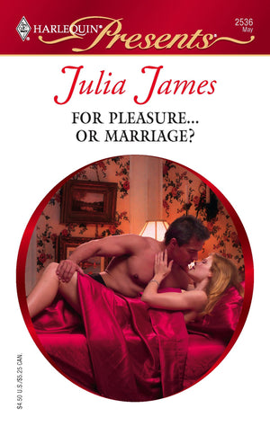 For Pleasure...Or Marriage?,Used