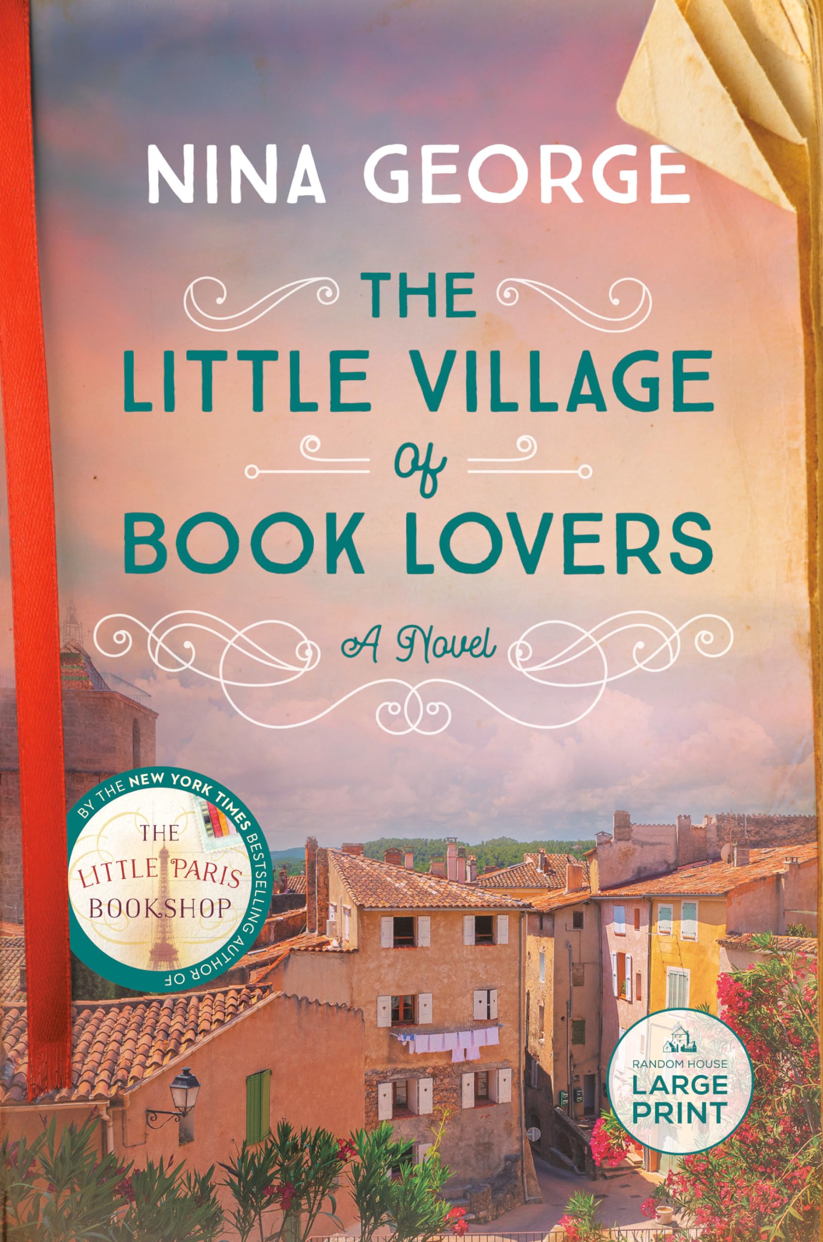 The Little Village Of Book Lovers: A Novel (Random House Large Print),Used