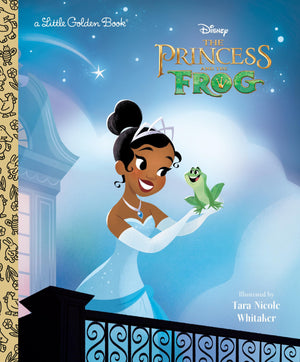 The Princess And The Frog Little Golden Book (Disney Princess),New