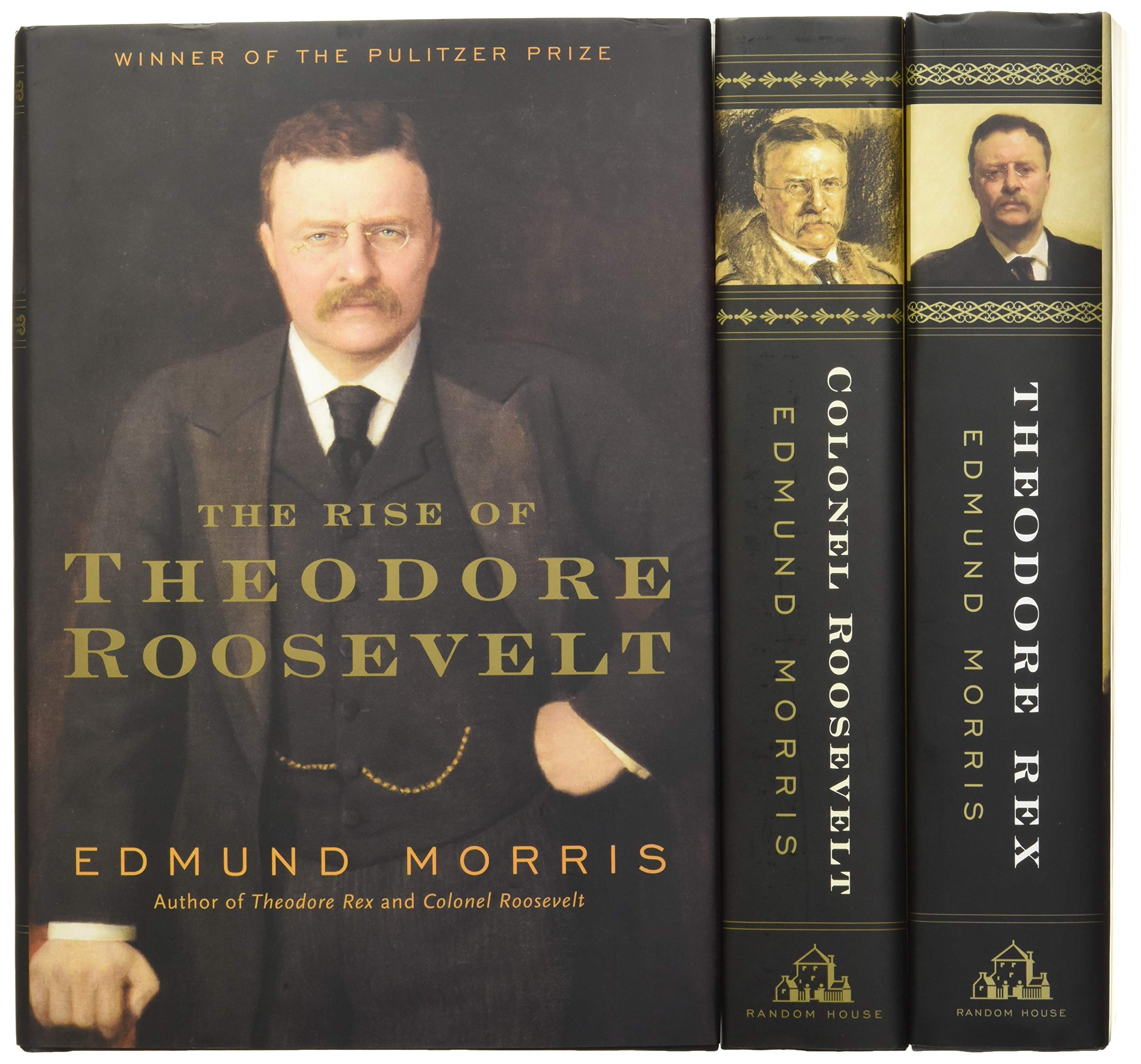 Edmund Morris's Theodore Roosevelt Trilogy Bundle: The Rise of Theodore Roosevelt, Theodore Rex, and Colonel Roosevelt,Used