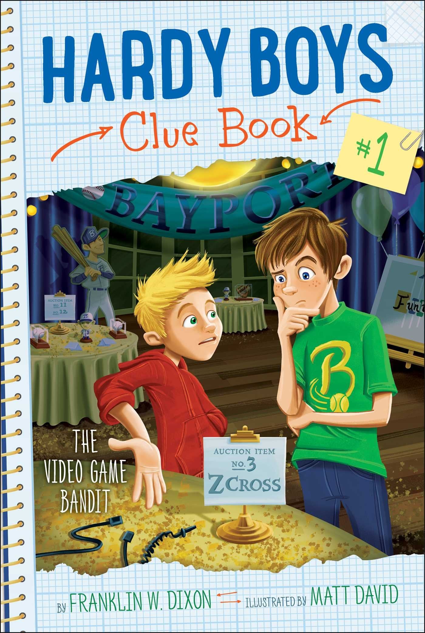 The Video Game Bandit (1) (Hardy Boys Clue Book),Used