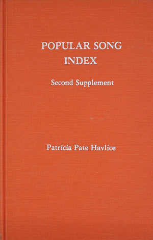 Popular Song Index,New