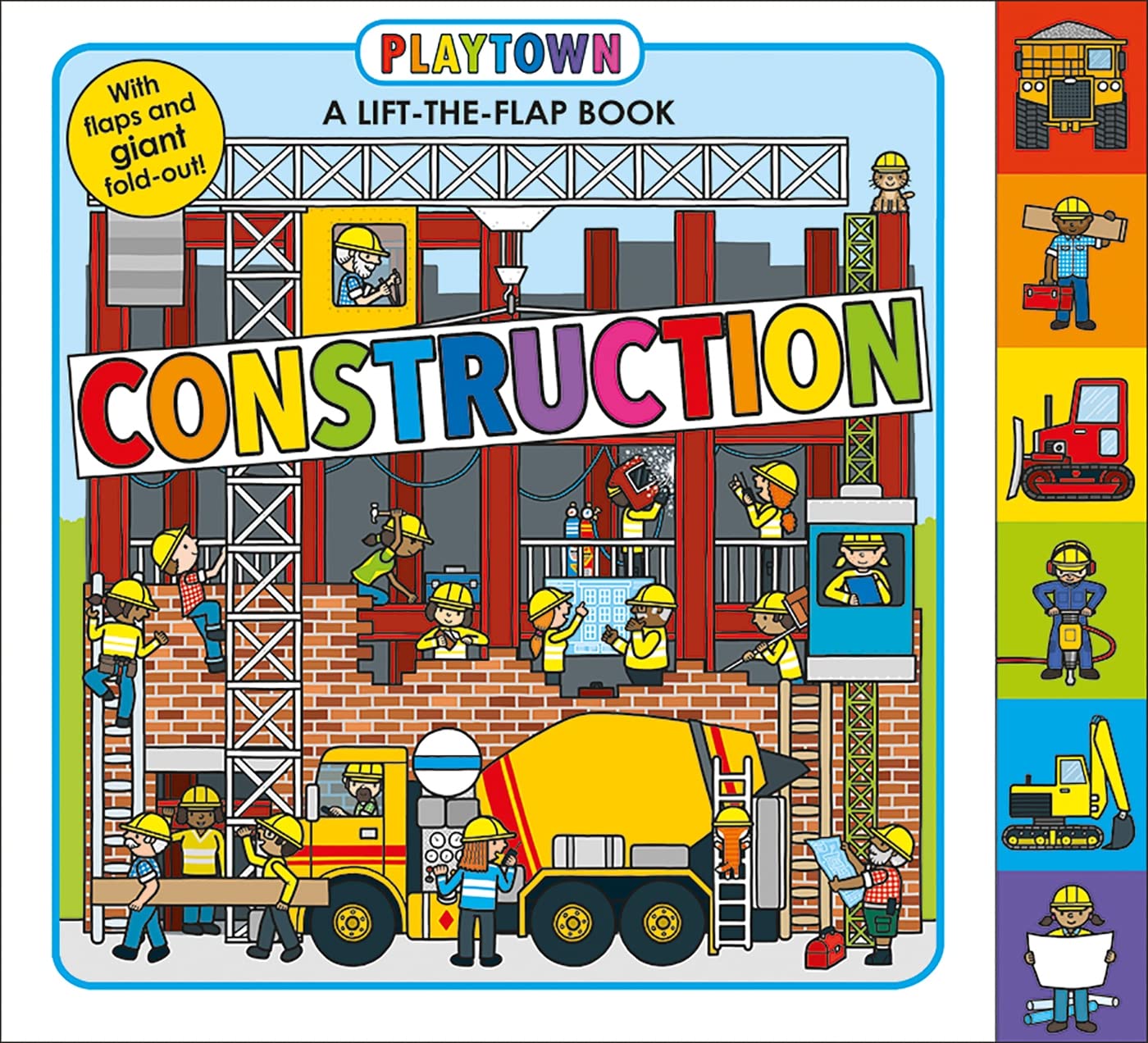 Playtown: Construction: Alifttheflapbook-used