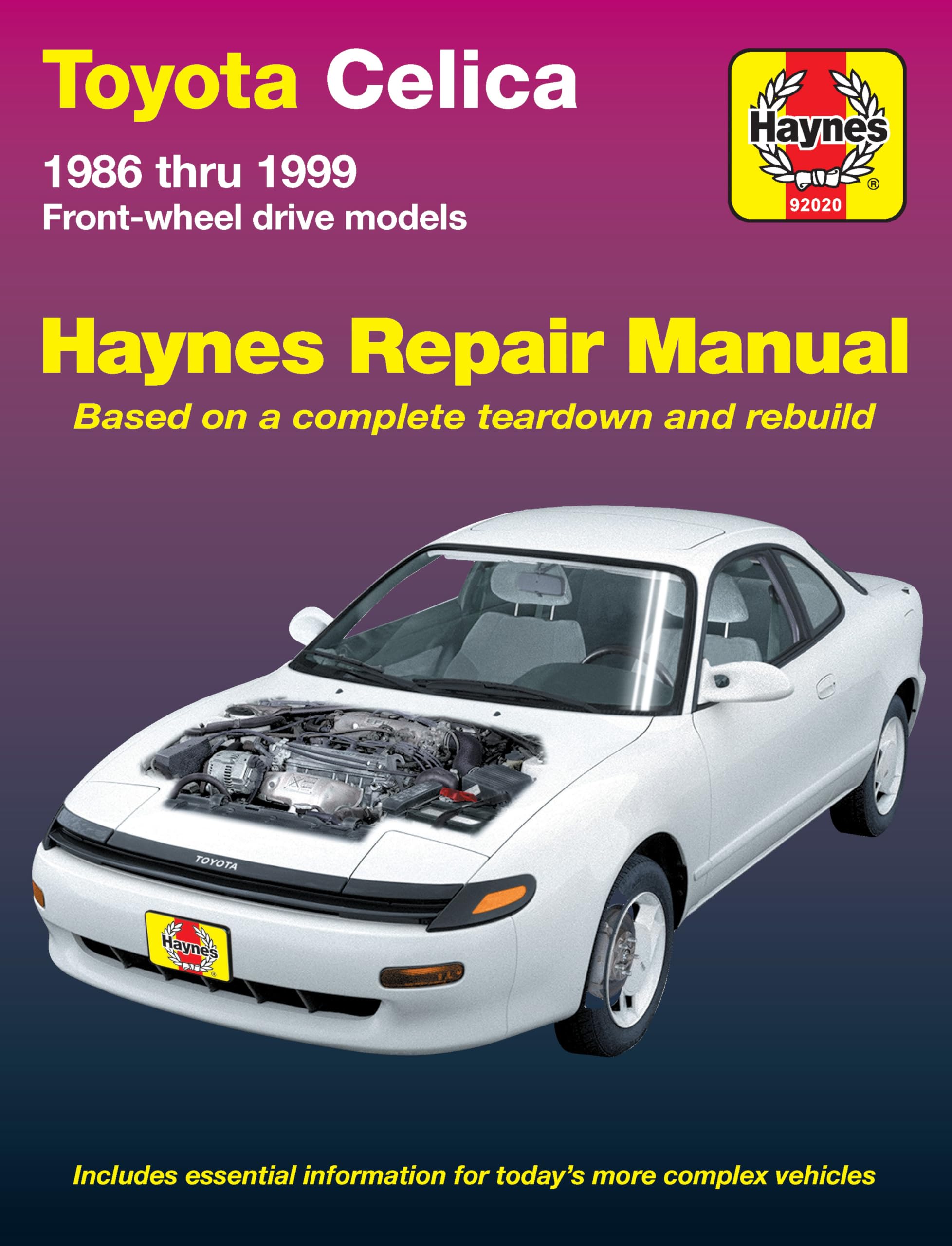 Toyota Celica Front Wheel Drive, 19861999 (Haynes Manuals) Haynes, John,Used