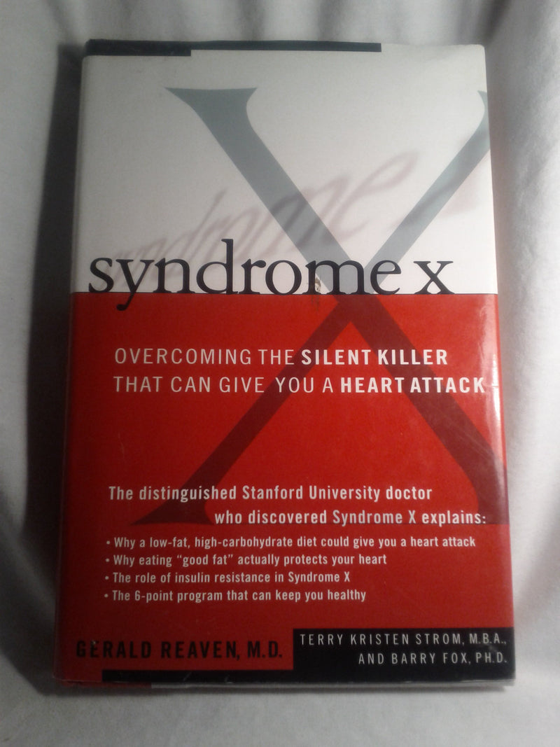 Syndrome X: Overcoming The Silent Killer That Can Give You A Heart Attack,Used