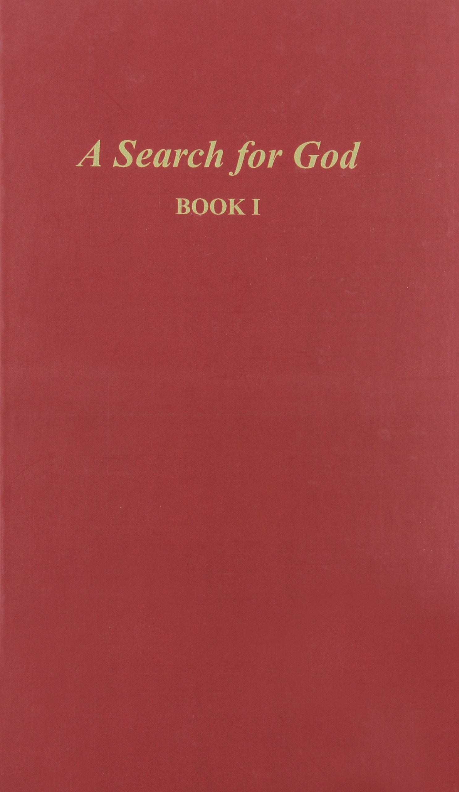 A Search for God, Book 1,Used
