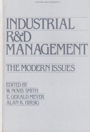 Industrial R & D Management: The Modern Issue,Used