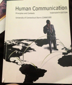 Human Communication  Principles and Contexts (Hum,Used
