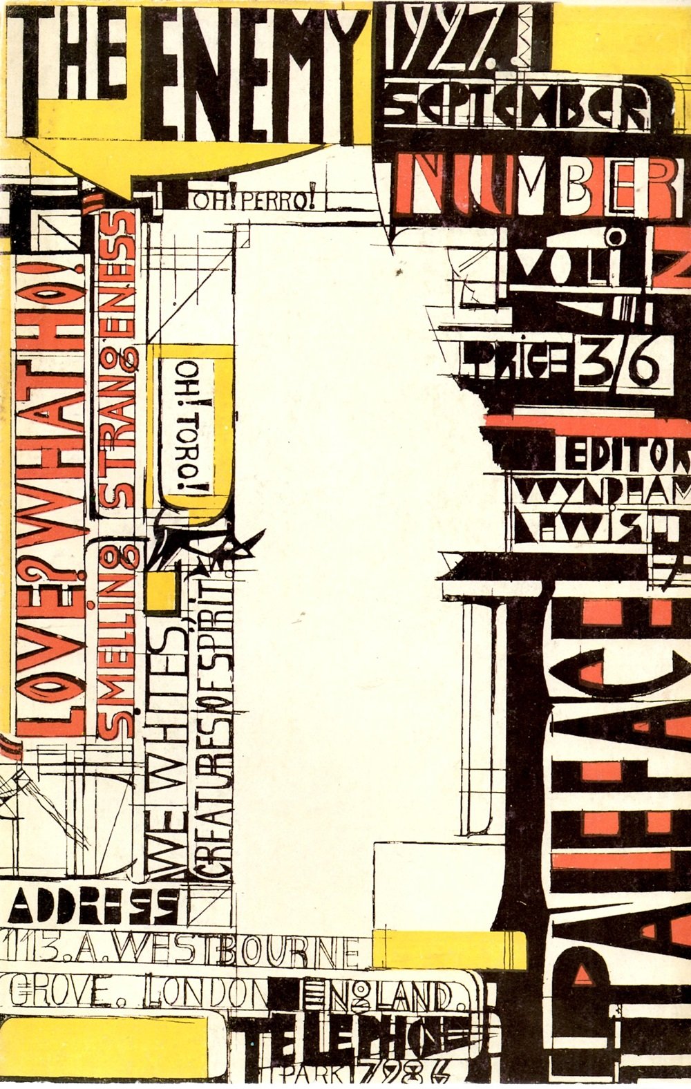 The Enemy: A Review Of Art And Literature, Volume 2,New