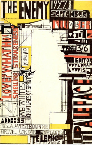 The Enemy: A Review of Art and Literature, Volume 2,Used