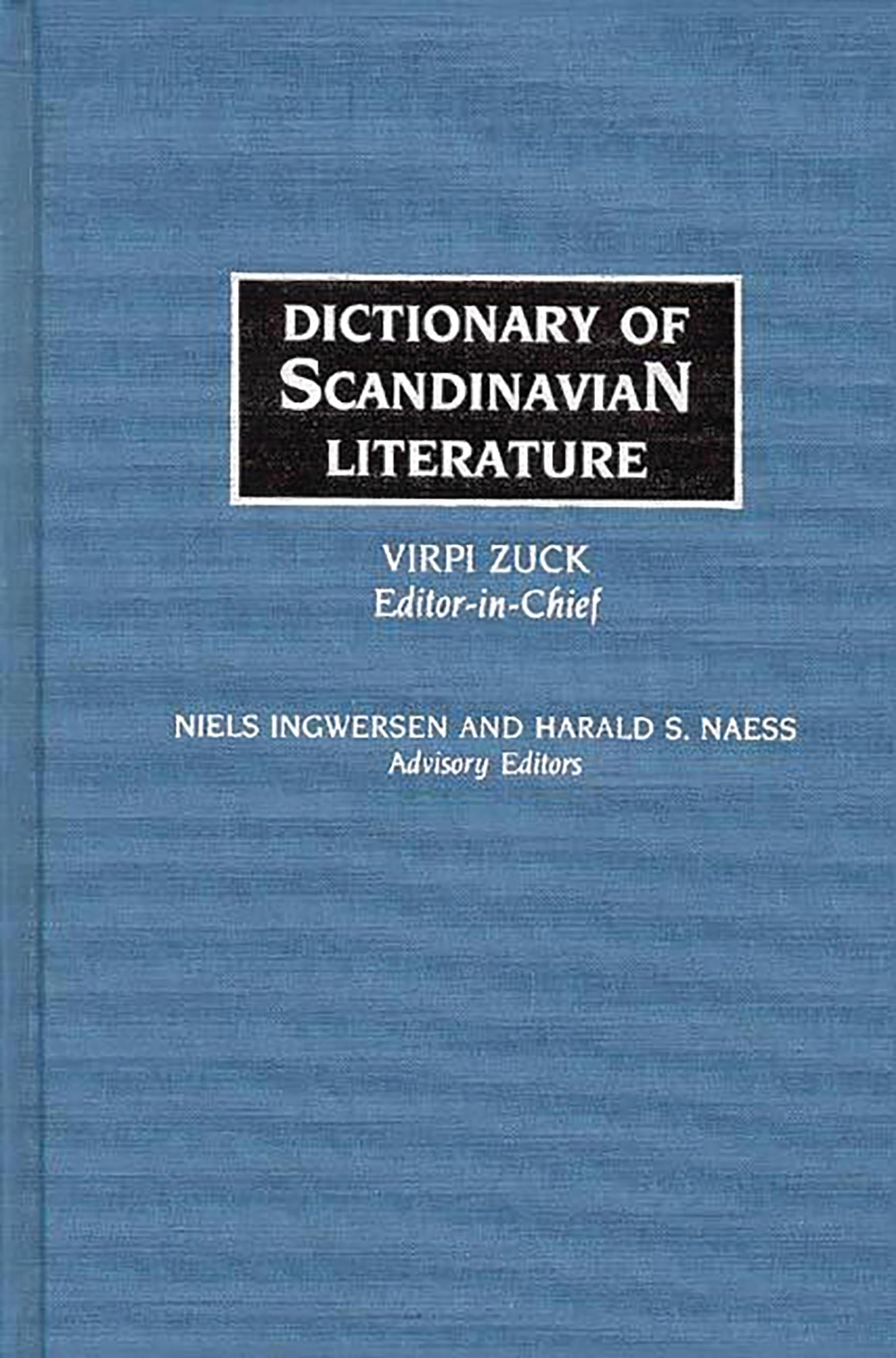 Dictionary of Scandinavian Literature,Used